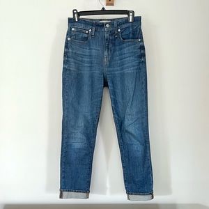 Madewell The High-rise Slim BoyJean 26